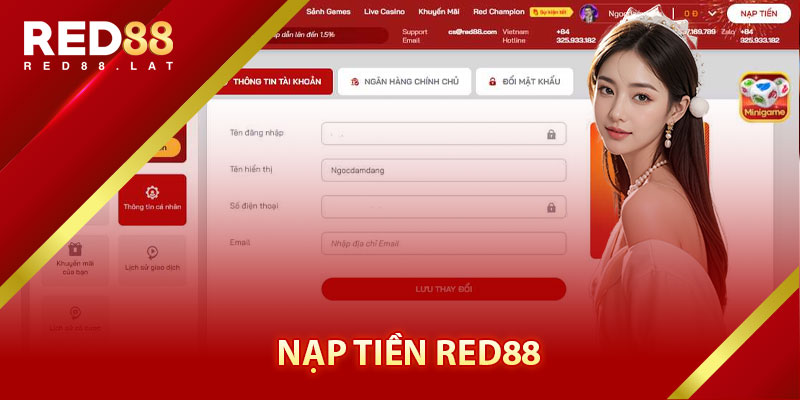 Nạp Tiền Red88